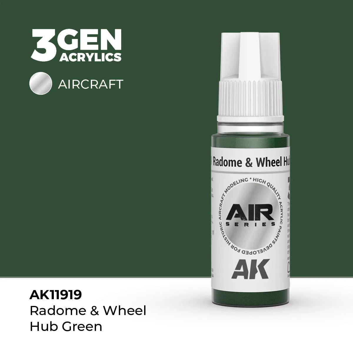 Radome & Wheel Hub Green-AK-Interactive-Radaddel