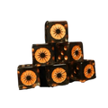 Sacred Affliction Dice 16mm Square (8 Stück)-Baron of Dice-Radaddel