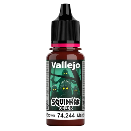Squidmar Color 244 - Cult Brown 18 ml-Vallejo-Radaddel