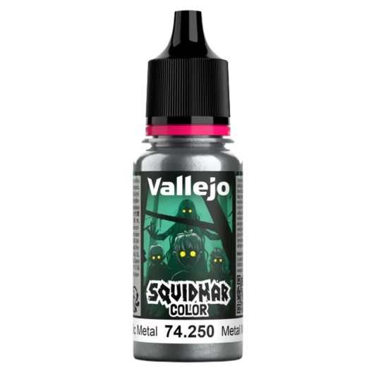 Squidmar Color 250 - Metallic Metal 18 ml-Vallejo-Radaddel