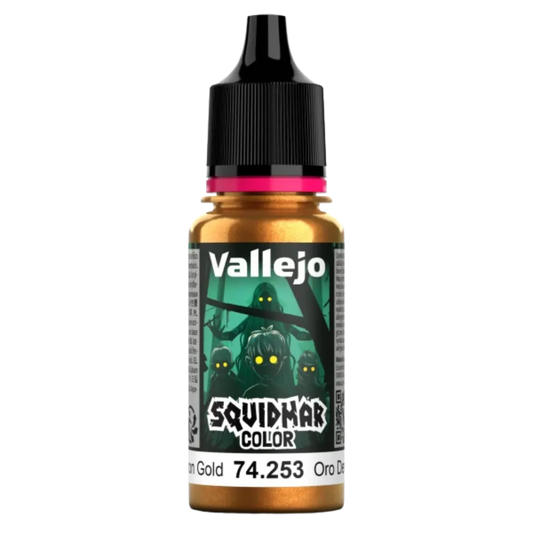 Squidmar Color 253 - Demon Gold 18 ml-Vallejo-Radaddel