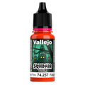 Squidmar Color 257 - Fluorescent Fire 18 ml-Vallejo-Radaddel