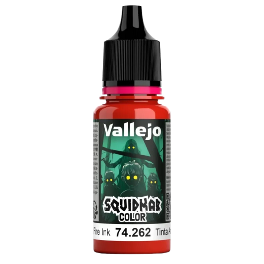 Squidmar Color 262 - Fire Ink 18 ml-Vallejo-Radaddel