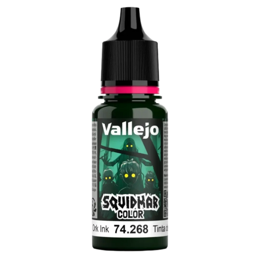 Squidmar Color 268 - Ork Ink 18 ml-Vallejo-Radaddel