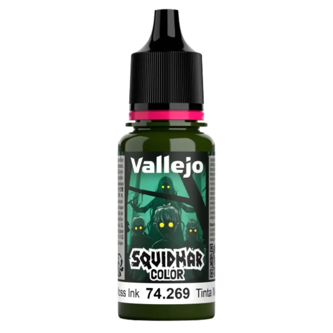 Squidmar Color 269 - Moss Ink 18 ml-Vallejo-Radaddel