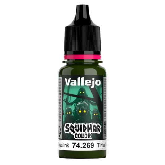 Squidmar Color 269 - Moss Ink 18 ml-Vallejo-Radaddel