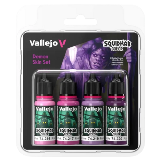 Squidmar Color - Demon Skin set (4)-Vallejo-Radaddel