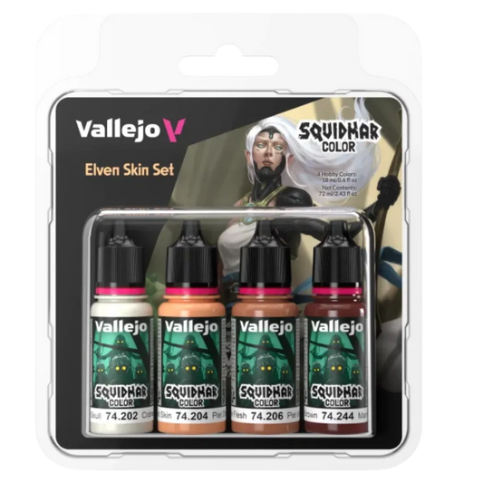 Squidmar Color - Elven Skin set (4)-Vallejo-Radaddel