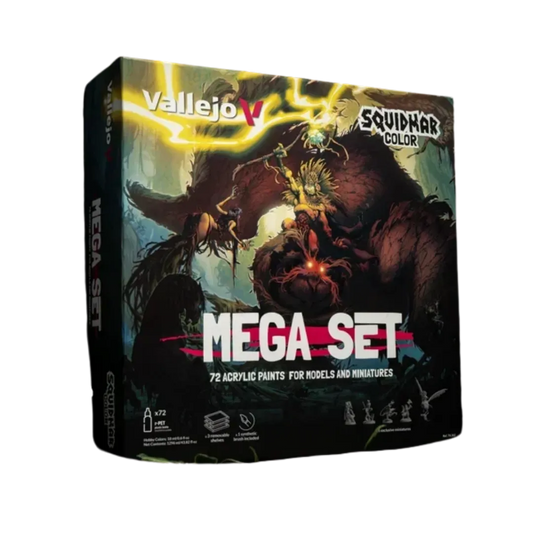 Squidmar Color - Mega Set (72)-Vallejo-Radaddel