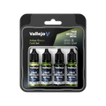 TMM Amber Green Paint Set-Vallejo-Radaddel