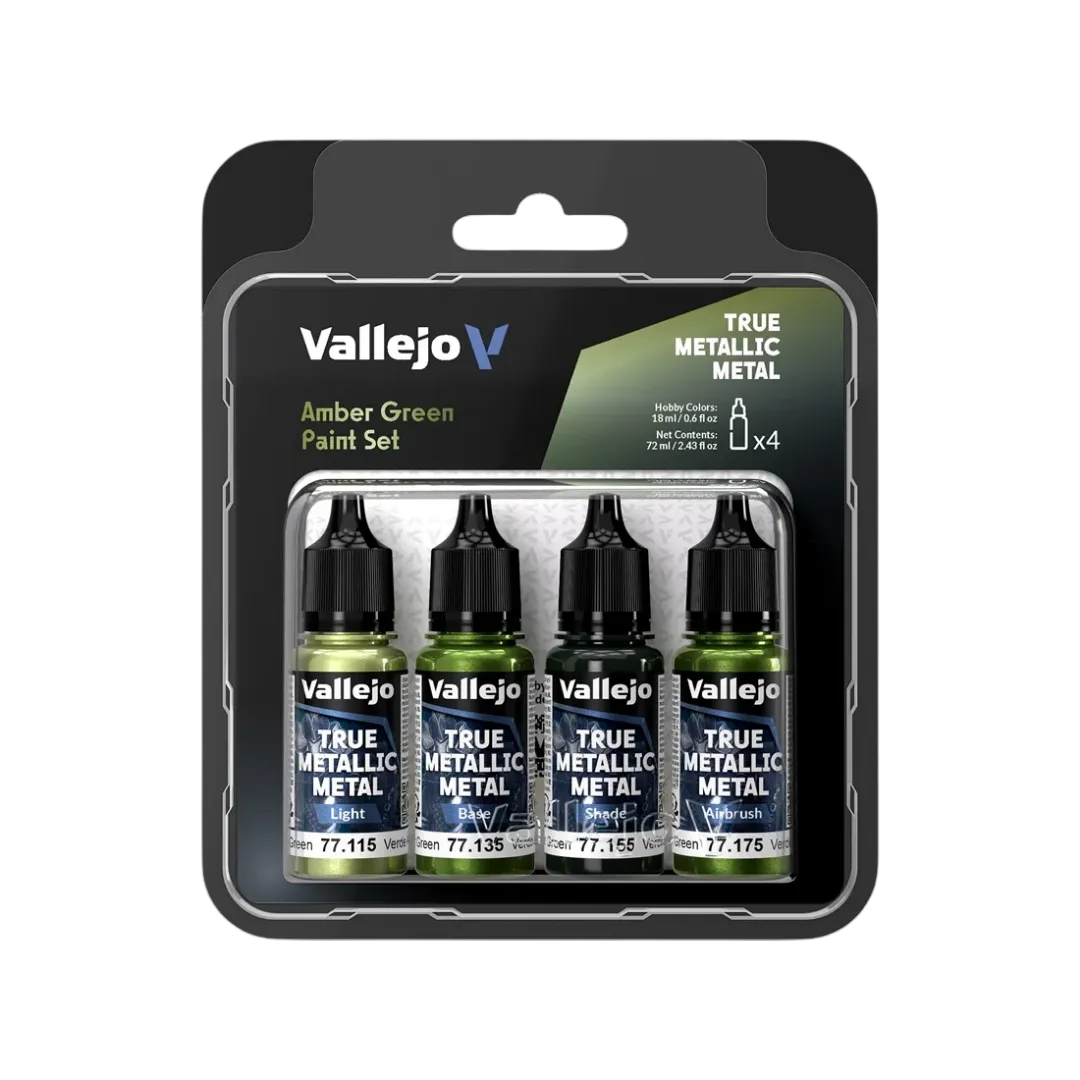 TMM Amber Green Paint Set-Vallejo-Radaddel