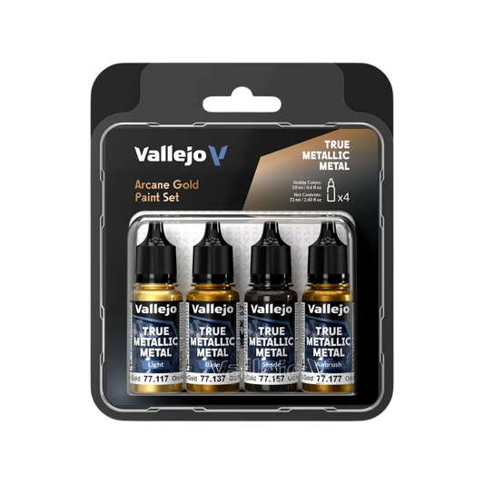 TMM Arcane Gold Paint Set-Vallejo-Radaddel