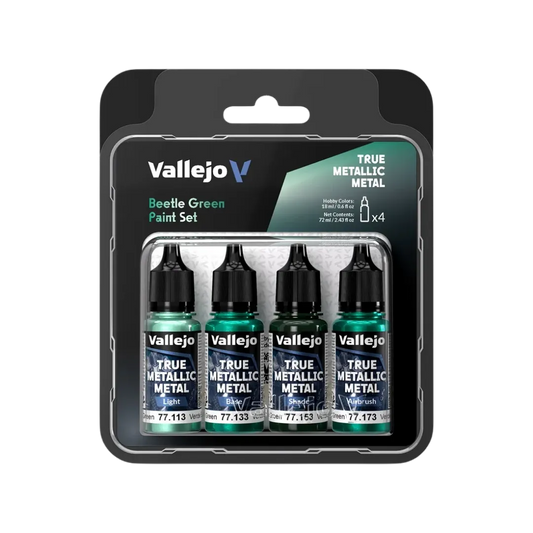 TMM Beetle Green Paint Set-Vallejo-Radaddel