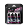 TMM Crimson Magenta Paint Set-Vallejo-Radaddel