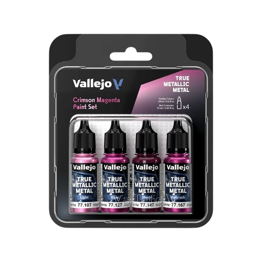 TMM Crimson Magenta Paint Set-Vallejo-Radaddel