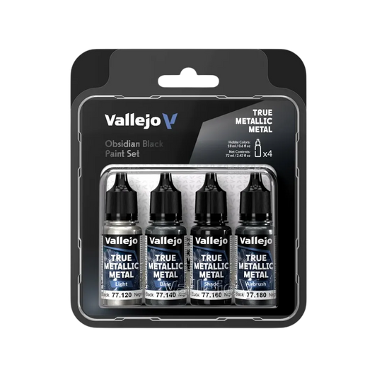 TMM Obsidian Black Paint Set-Vallejo-Radaddel