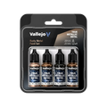 TMM Rusty Metal Paint Set-Vallejo-Radaddel