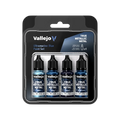 TMM Ultramarine Blue Paint Set-Vallejo-Radaddel