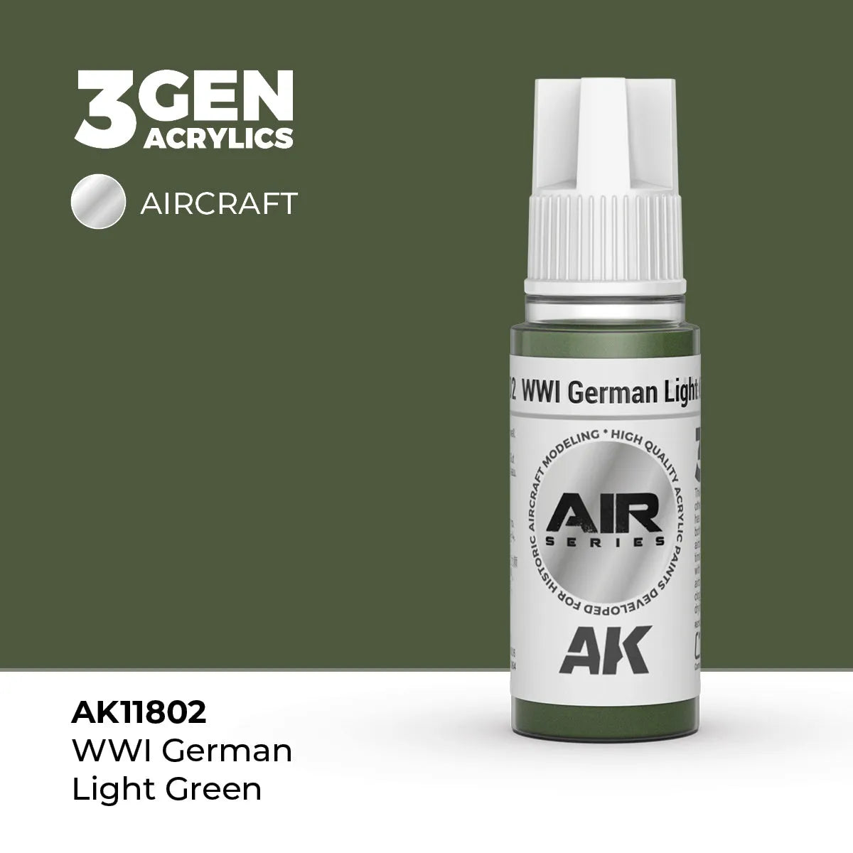 Wwi German Light Green-AK-Interactive-Radaddel