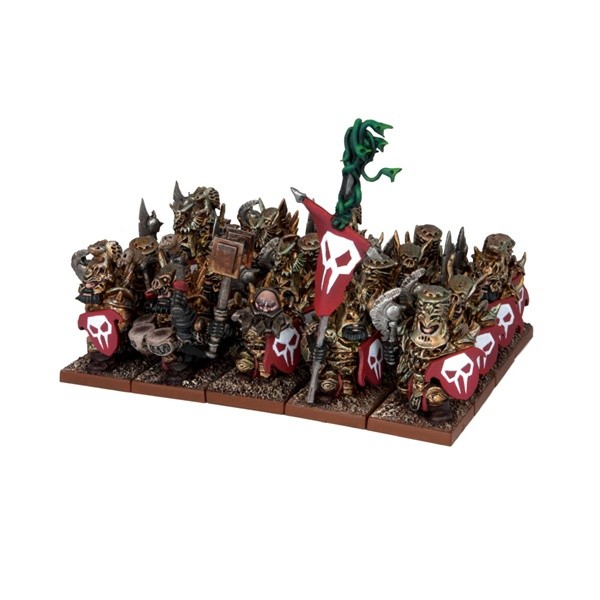 Abyssal Dwarf Immortal Guard Regiment (20 Miniaturen)