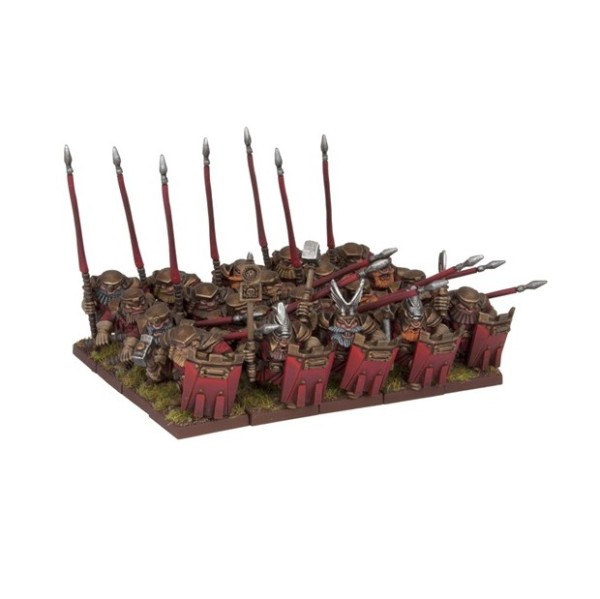 Dwarf Bulwarkers Regiment (20 Miniaturen)