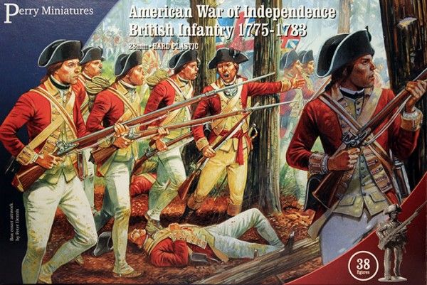 American War of Independence British Infantry